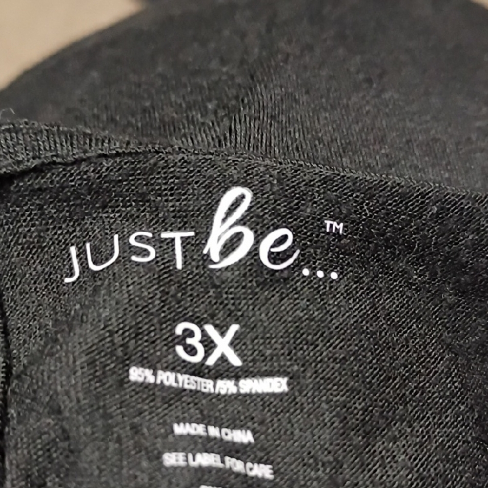 Just Be Black Sheath Dress Short Sleeve Crew Neck - Picture 9 of 9